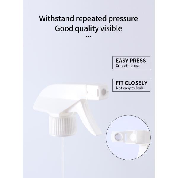 Non Spill Plastic Hand Foam Spray Nozzle Trigger Sprayer For Bottles Multi-functional