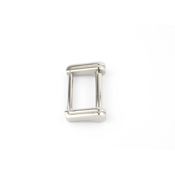 Zinc Alloy Nickle Color Metal Square Buckle For Skinny Bag ' S Belt 25mm Inner Size