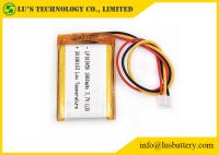 LP103450 Li Polymer Battery recarregável 3.7V 1800mah