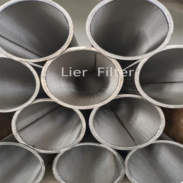 CE GB Perforated Metal Sheet 304 Stainless Steel Perforated Tube For Water Treatment