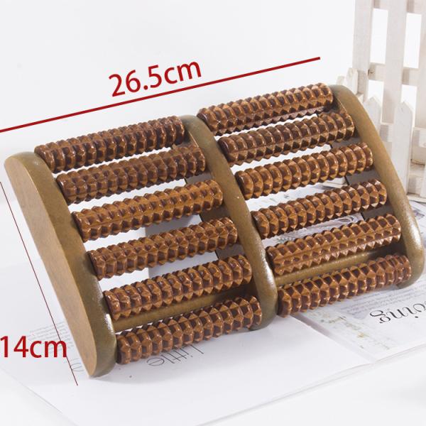 Foot Massager Care Tool Wooden Roller for Foot Care and Reflexology Depend on Type