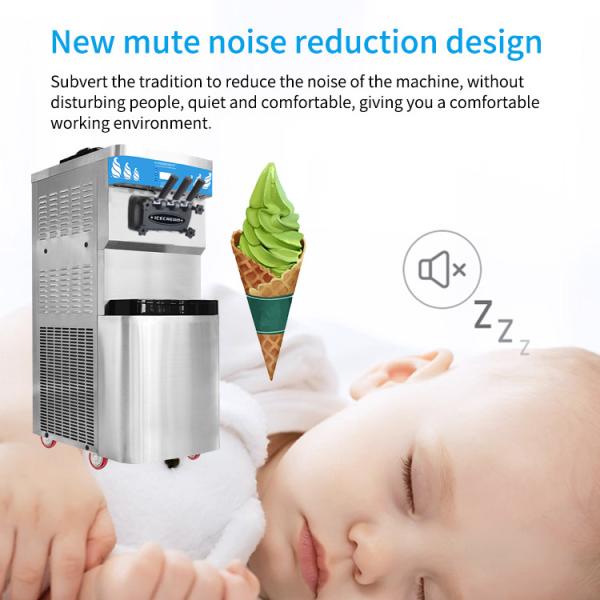 BT-D58 Commercial High Production Vertical Ice Cream Machine Large Stainless Steel Continuous Feeding To Be Customized