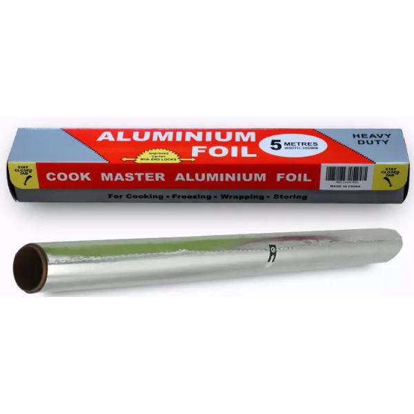 Freshee 99 mt 100% Recyclable Silver Aluminium Kitchen Foil Roll Perfect for Food Wrapping