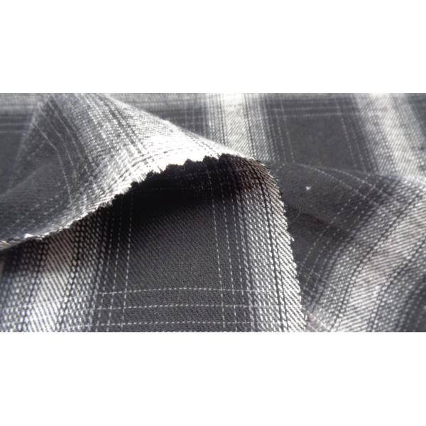 100% Polyester Outdoor Jacket Fabric 220gsm 150 Cm Windproof Grid