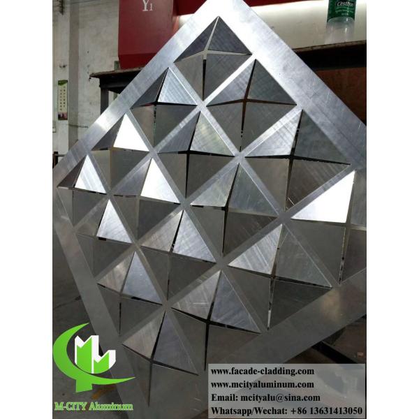 Panneau massif en aluminium pour revêtements muraux extérieurs ignifuges