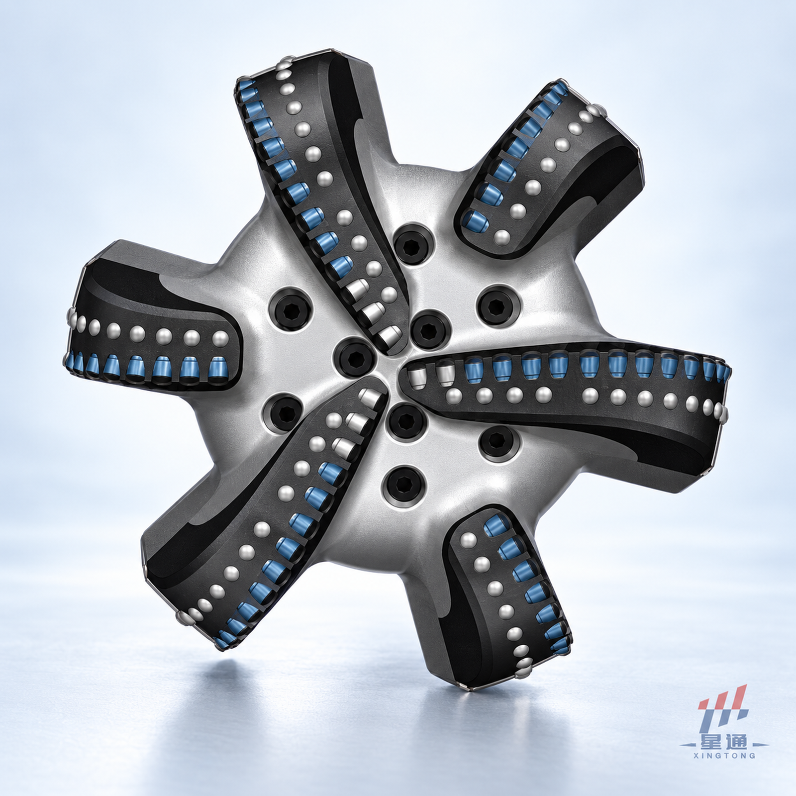 18 1/2in 470mm Tricone Rock Drill Bit for High Efficiency Rock Breaking in Oil Gas Drilling