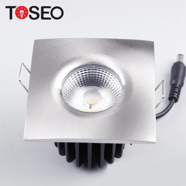 cool white Recessed IP65 LED Fire Rated Bathroom Downlights 10 Wattage AC 220V