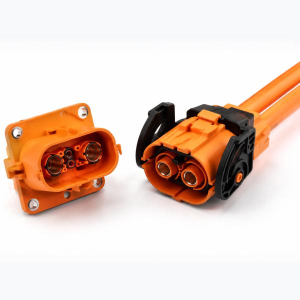 1500V 200A 8mm High Voltage Interlock Connector IP67 for Power Distribution and Battery System