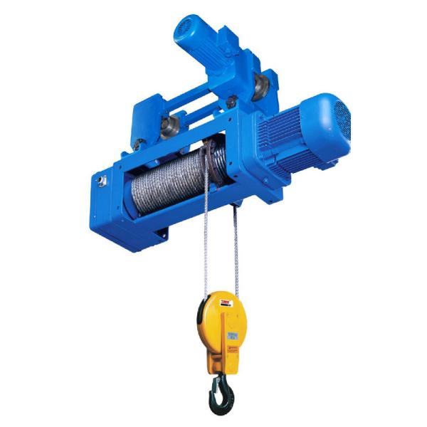 Standard Headroom Trolley Wire Rope Hoist , Mining 3P 380V