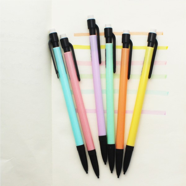 High Quality with Cheap Price Colourful Mechanical Pencil with Eraser for Students