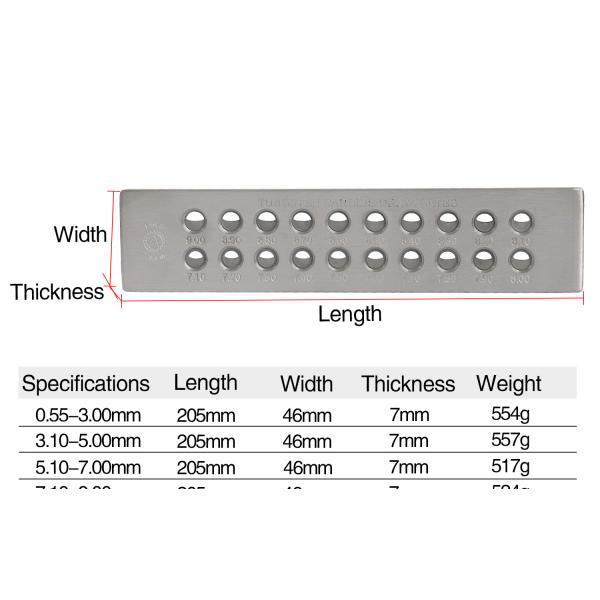 Волока провода карбида вольфрама инструментов аксессуаров ювелирных изделий округлой формы