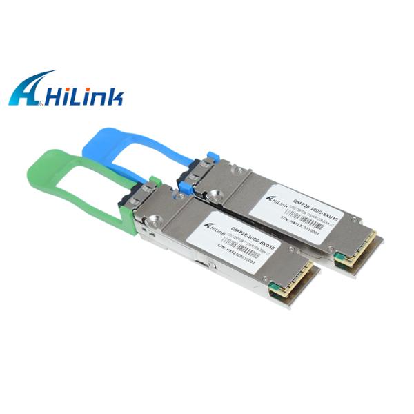 приемопередатчик QSFP28-100G-BXU30/QSFP28-100G-BXD30 100Gb/s QSFP28 ER 30KM BIDI одиночный Lambda оптически