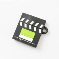 O filme aberto do molde dá forma 3D à movimentação instantânea 128GB 256GB do PVC USB personalizada