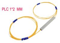 Divisor multimodo 50/125 do PLC da fibra ótica 1×2 0,9 Hytrel 850nm alaranjado