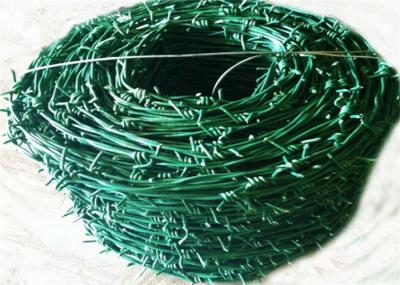a costa 10kg dobro torceu o arame farpado revestido PVC de 2.0mm