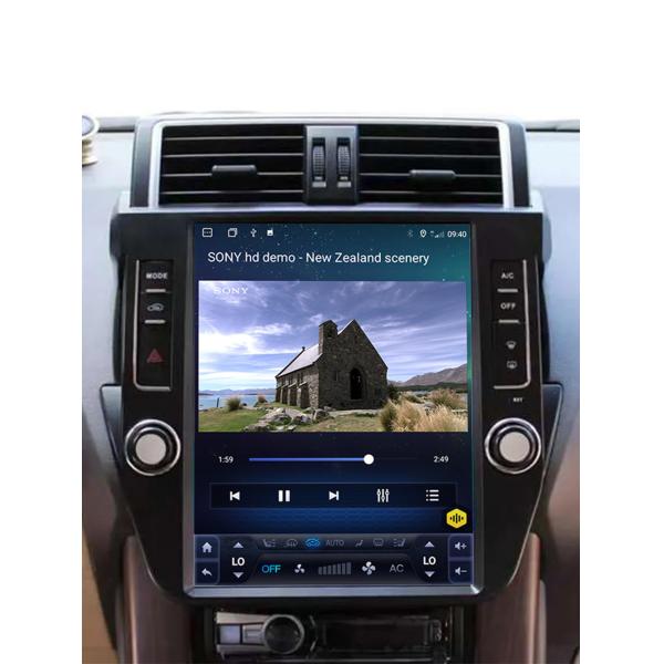 Автомобильный андроид-радиоплеер с GPS сенсорным экраном 128 ГБ для Toyota Prado 2014-2017