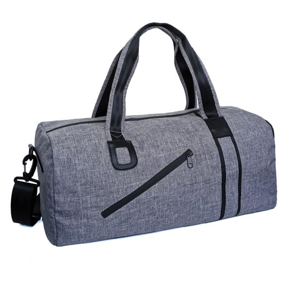 465mm Lightweight Round Gym And Computer Bag With Shoe Compartment Sport Duffle