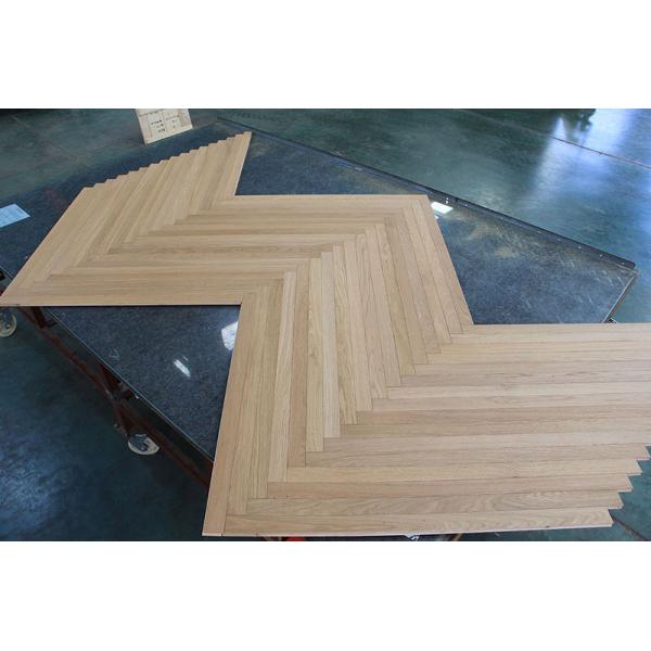 2 Ply Oak Herringbone Parquet Flooring 1000x50MM Wide Plank Oak Wood Flooring
