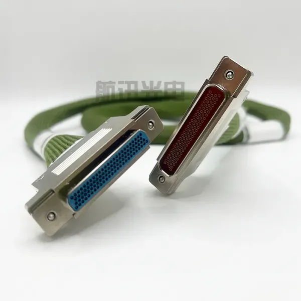 J30j-100tjl-1000-100zkl Core Double Ended Rectangular Connector Cable.