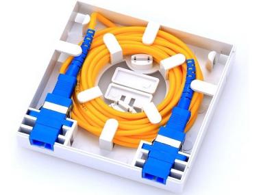 Cerco interno da montagem da parede da fibra do núcleo do porto 2 da caixa de distribuição da fibra ótica mini 2