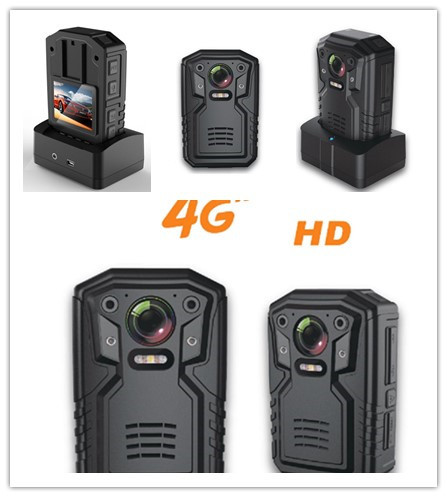 Встроенным хранение SD камеры GPS 4G несенное телом микро- с 170 градусами широкоформатный