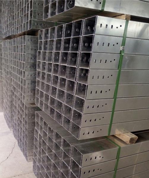 Galvanized Ladder Type Wire Mesh 10mm Electrical Cable Tray Perforated Wiring Accessories