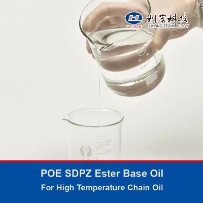 POE SDPZ Ester Base Oil Synthetic Ester for High Temperature Chain Oil