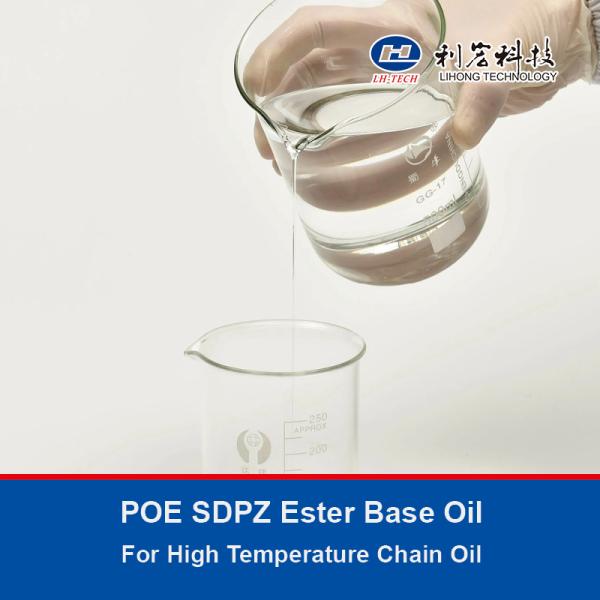 POE SDPZ Ester Base Oil Synthetic Ester for High Temperature Chain Oil