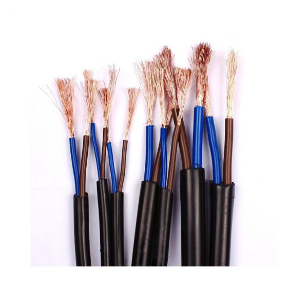 H05VV-F 318-Y flexible copper wire PVC insulated PVC sheathed  RVV cable