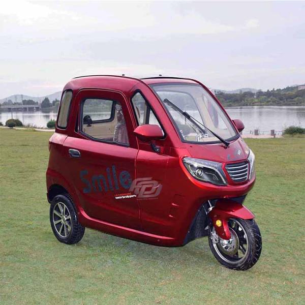 60V 1500W Three Wheel Electric Tricycle With Hand Brake