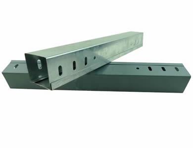 Hot Dipped Galvanized Building Cable Tray Lightweight For Construction Industry