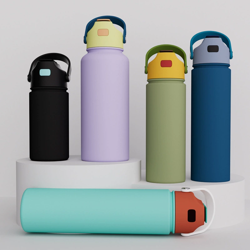 Cross-border 18oz Space Bottle Stainless Steel Space Flask Insulated Pot Multi-color Series Custom Logo Water Cup Customization