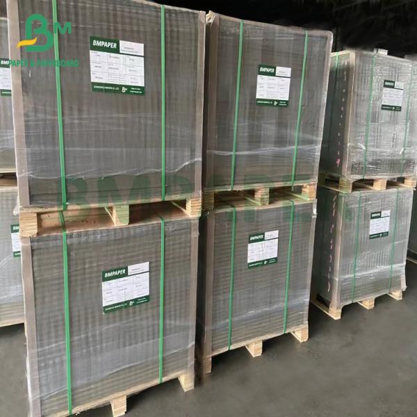 250gsm To 2600gsm High Stiffness Grey Chipboard Paper For Book Binding