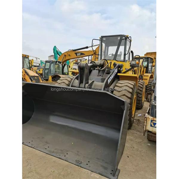 Komatsu WA380-3 Secondhand Loader with Komatsu SA6D114 Engine and Low Working Hours
