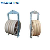 Bloque de polea de conductor de gran diámetro de 660 mm con carga nominal de 5-20kn