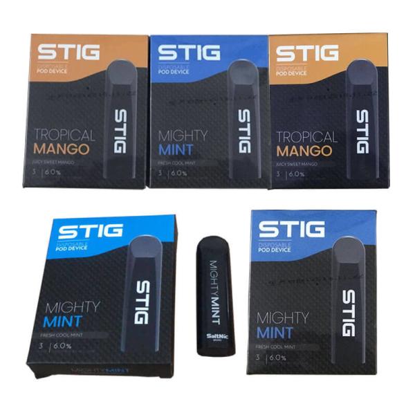 2019 trending products disposable vape pen from vgod stig brand