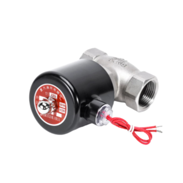 Temperature Range Minus 20 Celsius To Plus 185 Celsius Pneumatic Solenoid Valve With PTFE Seal Material Designed Steam Medium