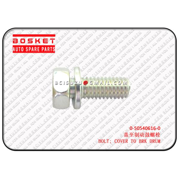 0505406160 0-50540616-0 Auto Brake Parts For XD 4HK1 Bolt Cover Brake Drum