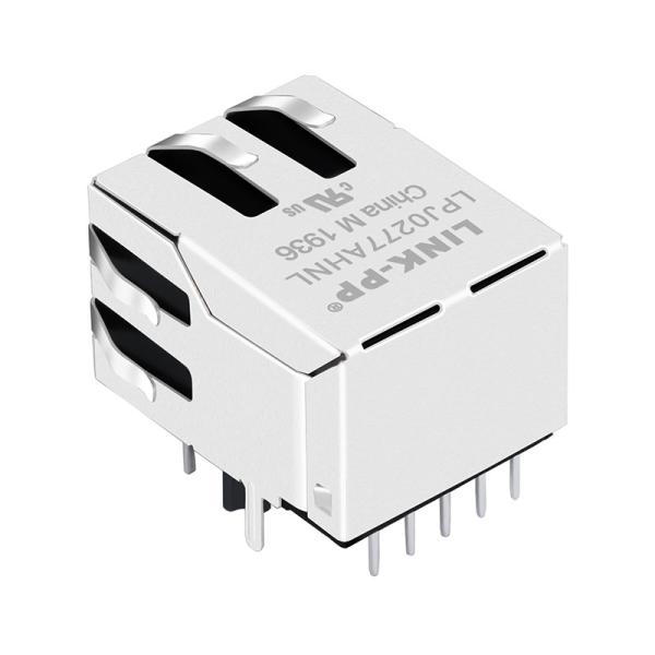 JD0-0004NL PoE PulseJack 10/100 Base-T RJ45 Connector With LED