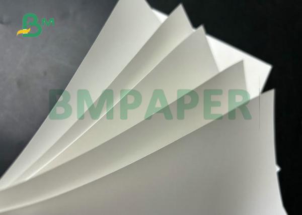 28 X 40inches Printable Pure White 210grams Thermal Card Sheet For Airline Boarding Pass Paper