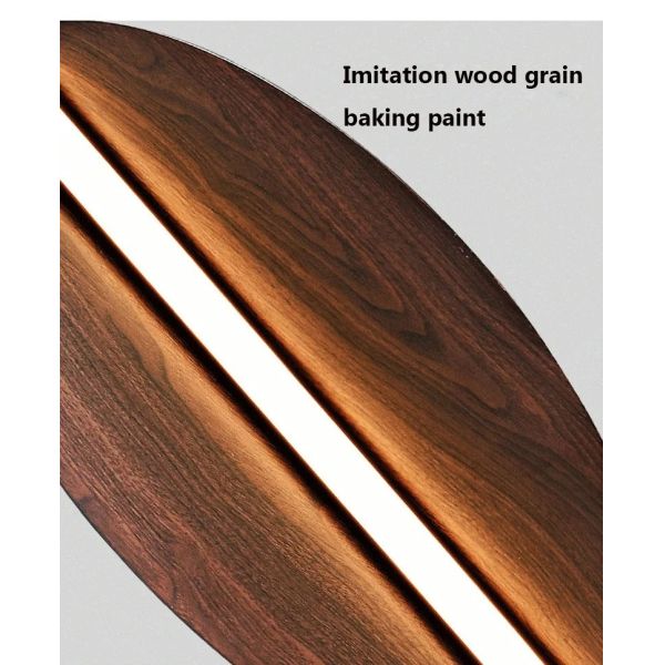 Bedside Stairway Corridor LED Light Long Strip Japanese Wood Grain wall lamp (WH-VR-137)