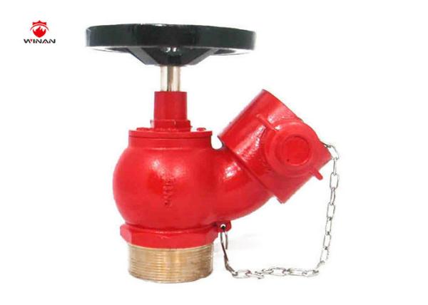 Brass Threaded Fire Hydrant Landing Valve Storz BS NH GOST Coupling Type
