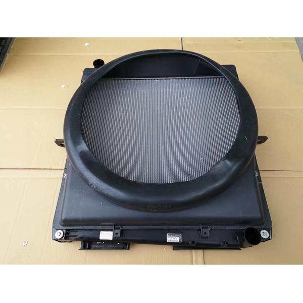 6UZ1 Isuzu Radiator 8974321060 Qingling 1301010-D15YR For Giga VC61 Aluminum Cooling Core And Plastics Fan Guide