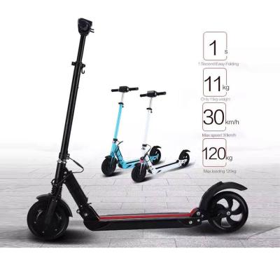 30km/H Mini Micro Electric Scooter 8 Inch Wheel With Digital Panel / Display