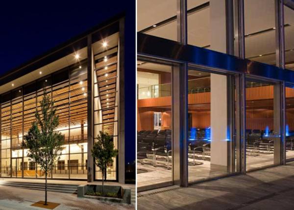 Customized Color Residential Curtain Wall , Air Tightness Unitised Curtain Wall System