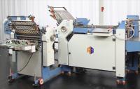 Type se pliant de papier d'entraînement de vitesse de largeur de la machine 480mm de tract à grande vitesse