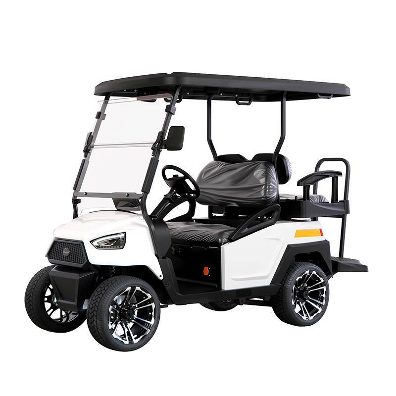 Electric Golf Carts Featuring Intelligent Onboard Charger and 48V 105Ah Lithium Battery Ensuring Energy and Extended Operation Time
