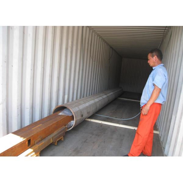 Grade 7 Seamless Carbon Steel Pipe , Thin Wall Steel Tubing Random / Fixed Length