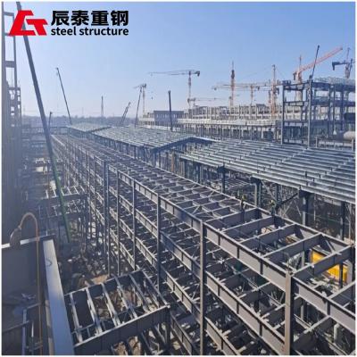 Prefabricated Galvanized Steel Structure Petrochemical Frame Structure Building