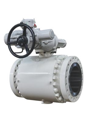3 Piece Forged Steel Industrial Ball Valve Trunnion Mounted Class 150 - 2500
